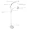 OttLite EasyView LED Craft Floor Lamp